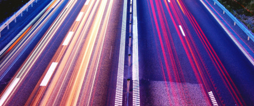 Autobahn Bildeffekt
